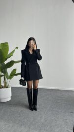 Ayoss Kruvaze Ceket Elbise - Görsel 2