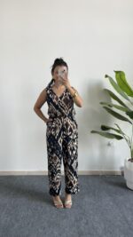 Brode Desenli Bürümcük Tulum - Mavi