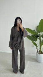 Carley İkili Takım - Gri - Görsel 5