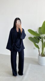 Carley İkili Takım - Lacivert - Görsel 9