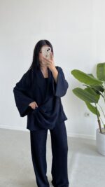 Carley İkili Takım - Lacivert - Görsel 5