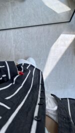 Divola Çizgili Siyah Gömlek - Görsel 7