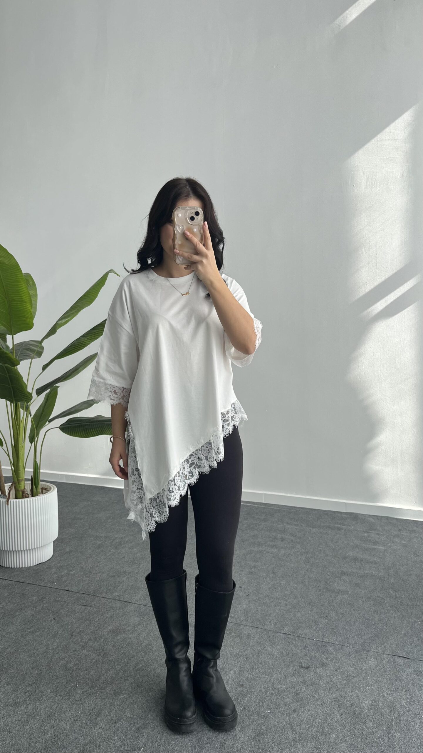 elly-dantelli-kombine-tisort-beyaz-1cc-36.jpeg Elly Dantelli Kombine Tişört - Beyaz - Görsel 1