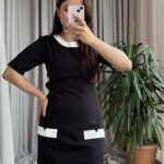 Kapalı Cep Detay Elbise