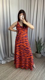 Lara Viskon Elbise - Görsel 3