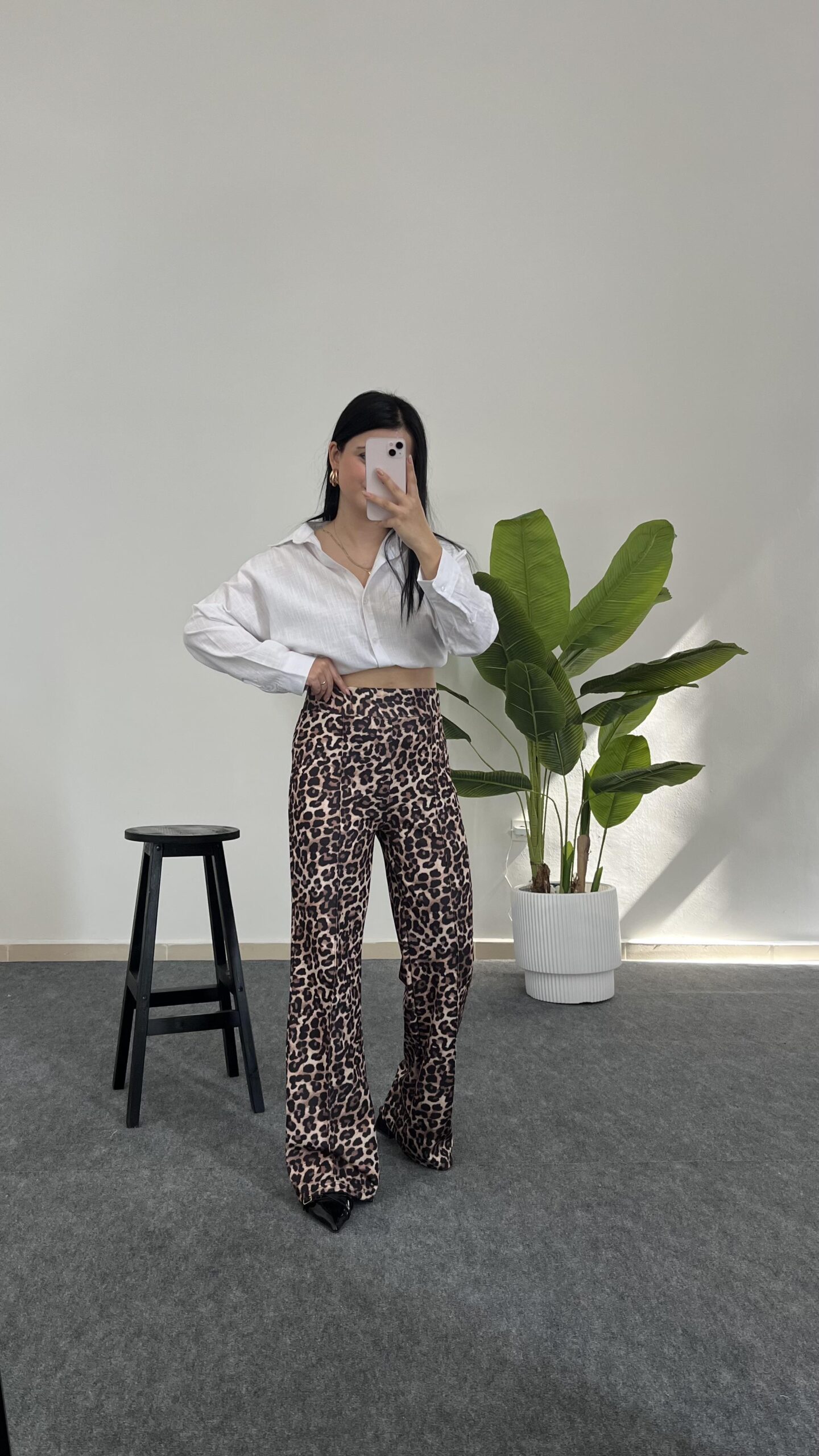 leopar-desen-pantolon-83a7-b.jpeg Leopar Desen Pantolon - Görsel 1