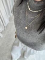 Lora Gri Sakallı Triko - Görsel 4