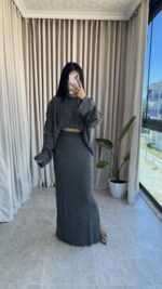 Losa Gri İkili Takım - Görsel 6