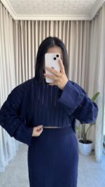 Losa Lacivert İkili Takım - Görsel 3