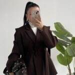 Martin Tasarım Ceket - Kahve