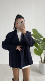 Martin Tasarım Ceket - Lacivert - Görsel 9