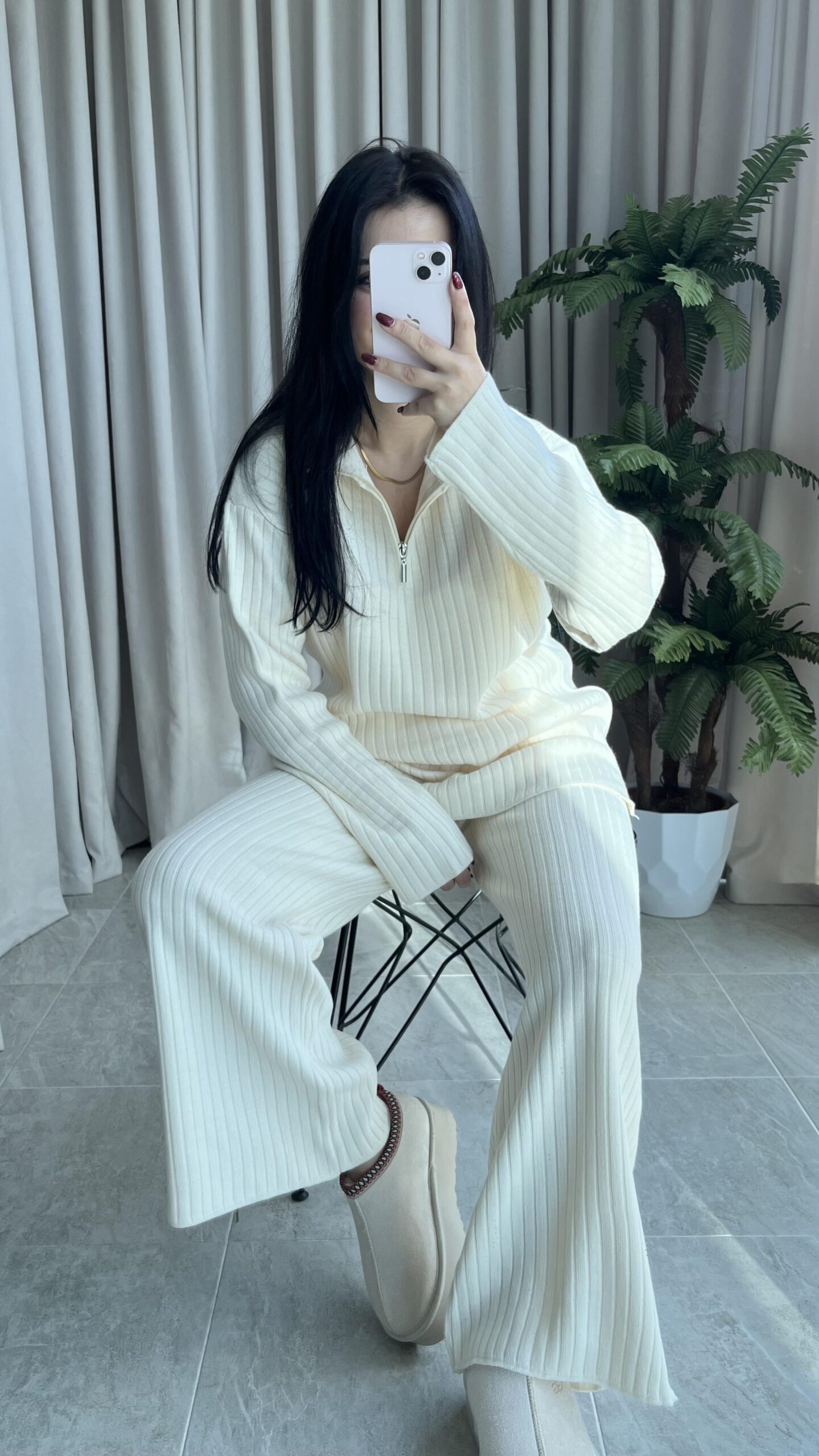 mona-ikili-ekru-takim-211-1320df.jpeg Mona İkili Ekru Takım - Görsel 1