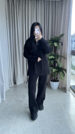 Mona İkili Siyah Takım - Görsel 2