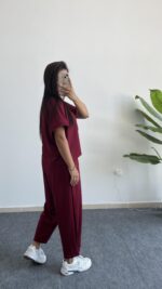 Moon Modal Takım - Bordo - Görsel 6