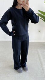 Palton Selanik İkili Takım - Lacivert - Görsel 4