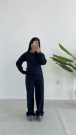 Palton Selanik İkili Takım - Lacivert - Görsel 5