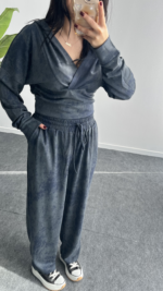 Polera İkili Takım - Lacivert - Görsel 3