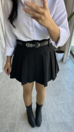 Premium Kalite Kemerli Etek ( Şortlu) - Görsel 3