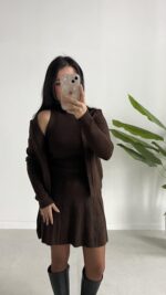 Rally Triko 3lü Takım - Kahverengi - Görsel 7