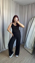 Rosa Siyah Basic Takım - Görsel 2