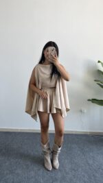 Sista İkili Takım - Krem - Görsel 5