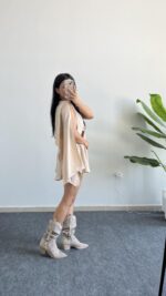 Sista İkili Takım - Krem - Görsel 7