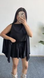 Sista İkili Takım - Siyah - Görsel 2