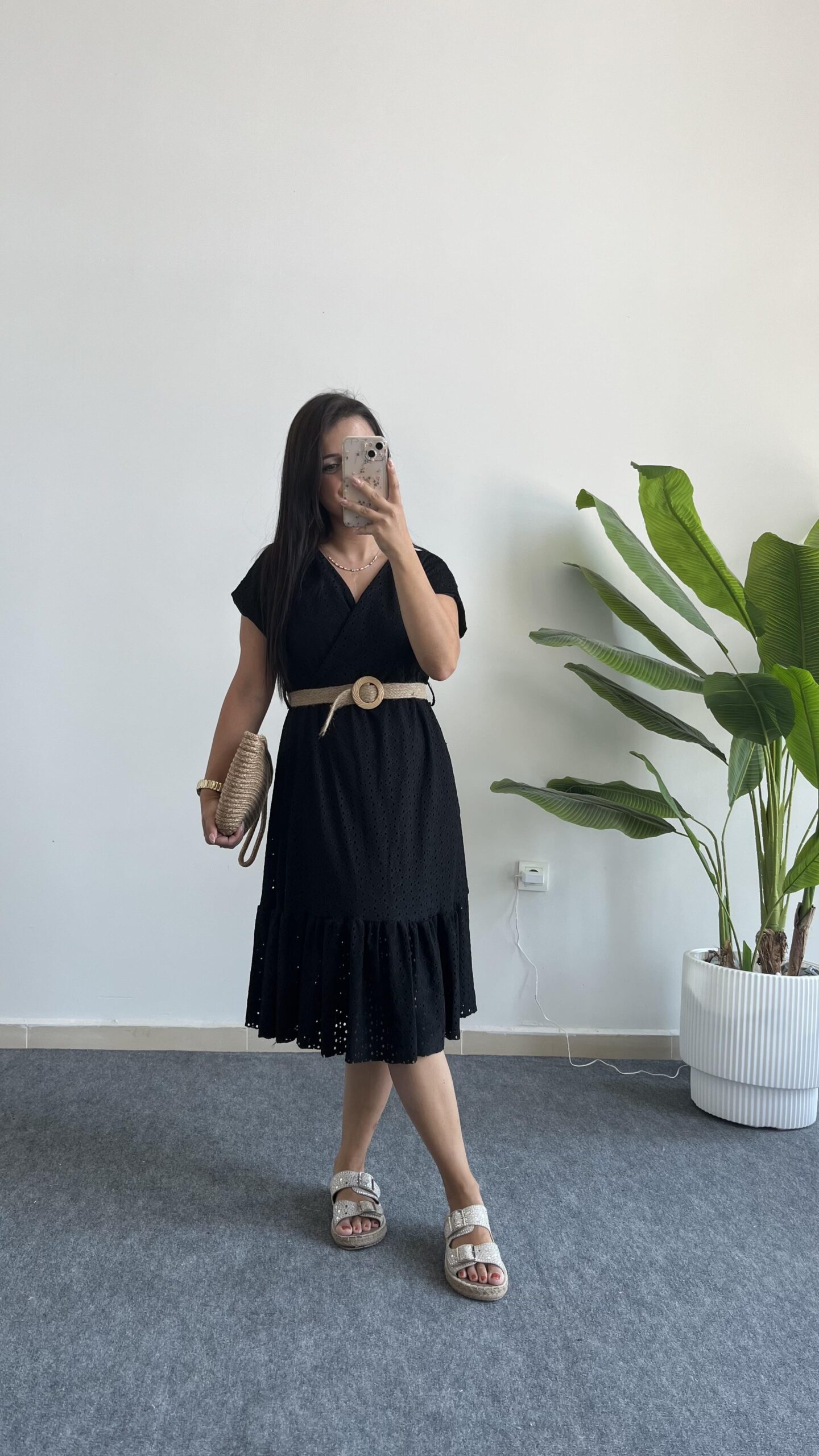 siyah-fsto-elbise-021-4291-1-1.jpeg Siyah Fsto Elbise - Görsel 1