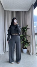 Triko Antrasit Pantolon - Görsel 3