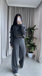 Triko Antrasit Pantolon - Görsel 5