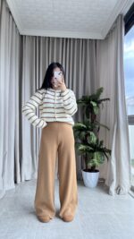 Triko Camel Pantolon - Görsel 2