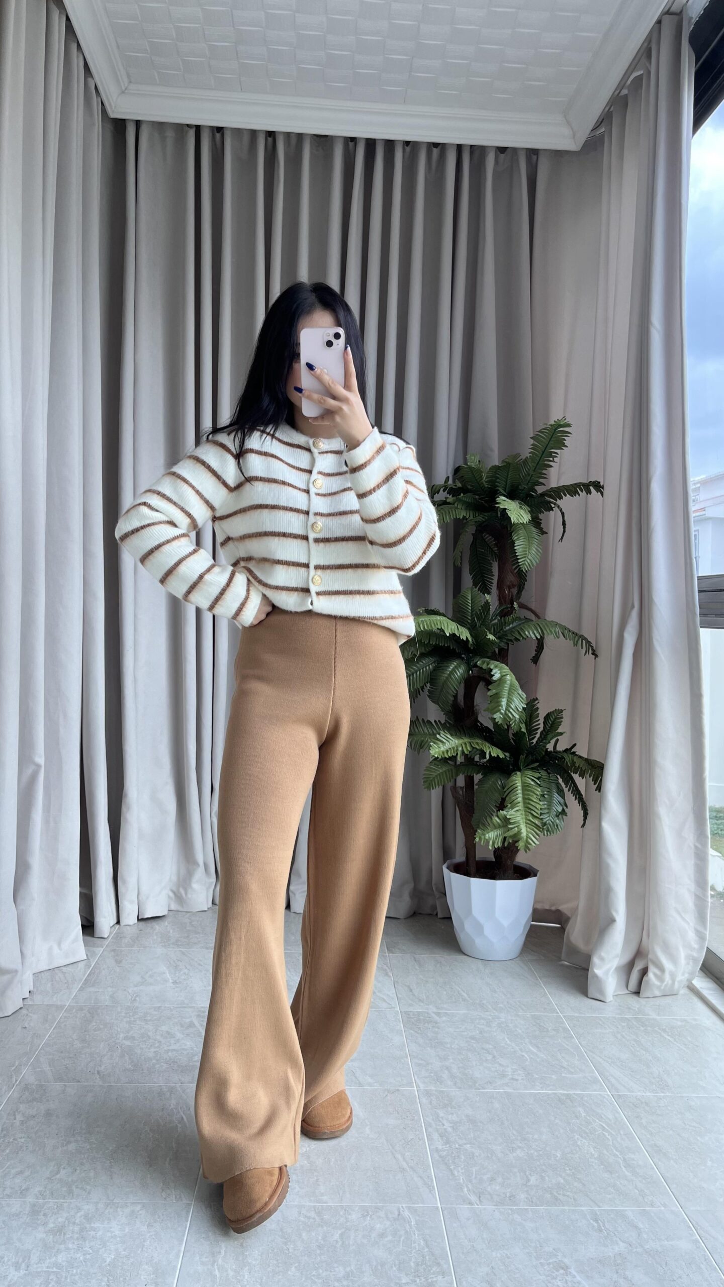 triko-camel-pantolon-201-6987d7.jpeg Triko Camel Pantolon - Görsel 1