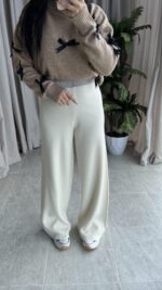 Triko Ekru Pantolon - Görsel 6