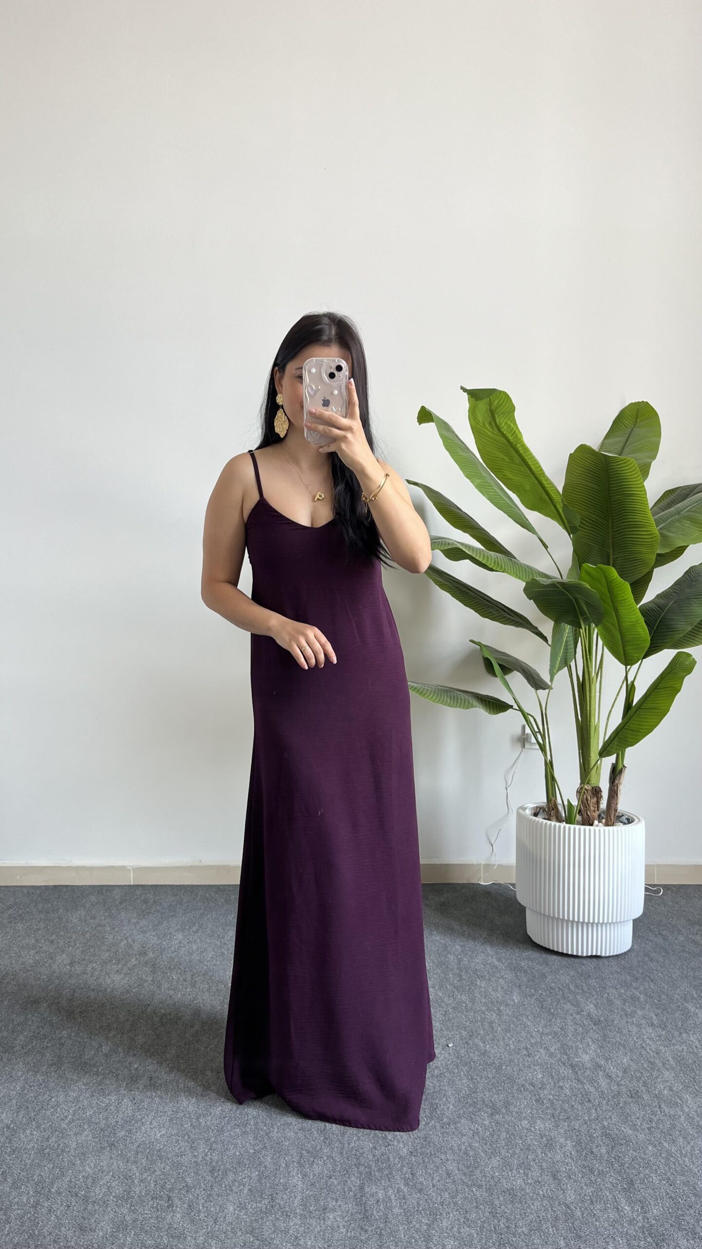 viole-askili-aerobin-elbise-murdum-b-9330.jpeg Viole Askılı Aerobin Elbise - Mürdüm - Görsel 1