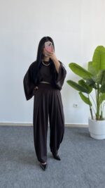 Viona Modal İkili Takım - Kahve - Görsel 6