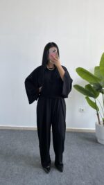 Viona Modal İkili Takım - Siyah - Görsel 4