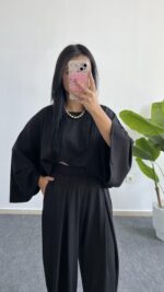 Viona Modal İkili Takım - Siyah - Görsel 6