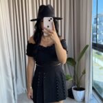 Zımba Detay Şortlu Etek