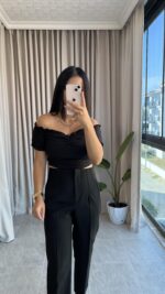 Premium Kalite Karol Kumaş Pantolon - Görsel 3