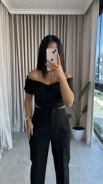 Premium Kalite Karol Kumaş Pantolon - Görsel 2